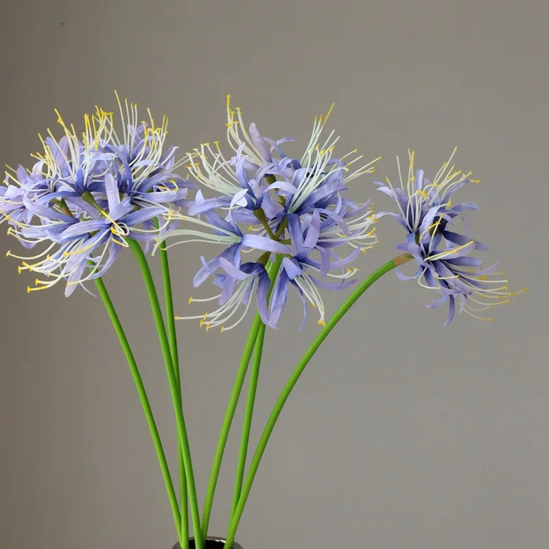 Artificial higanbana flower branch for wedding floral decoration