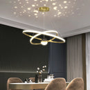 Modern silica LED pendant chandelier for restaurant and office