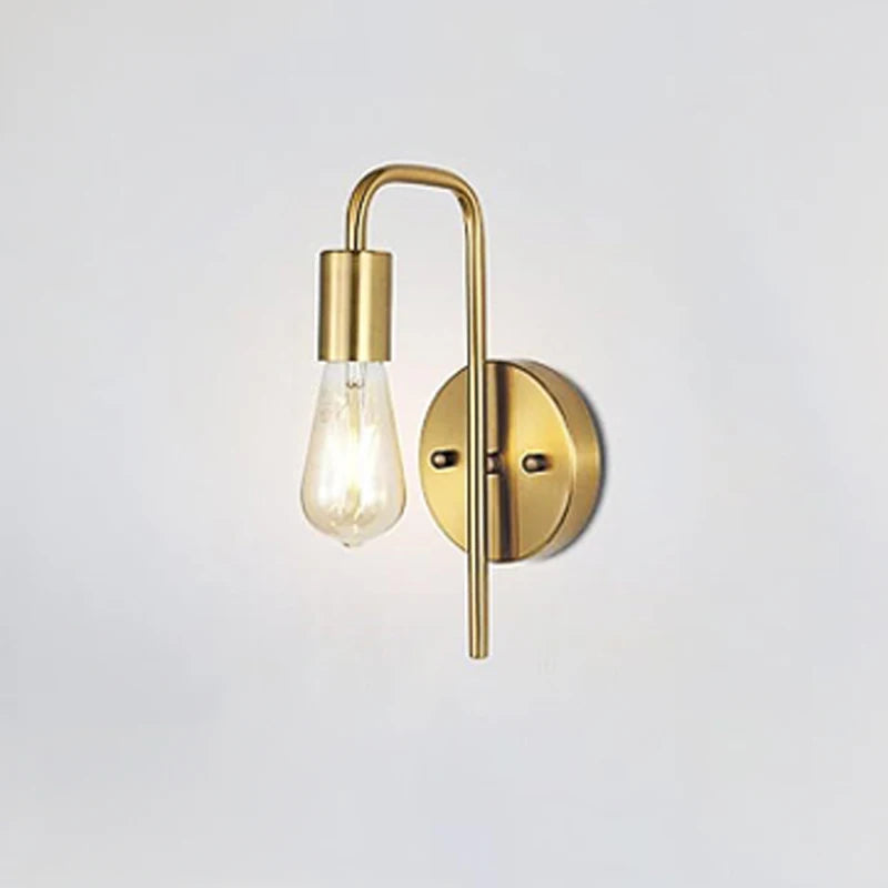 Simple nordic wall light for elegant interior decor