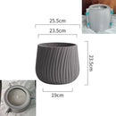 Silicone mould for concrete flower pot