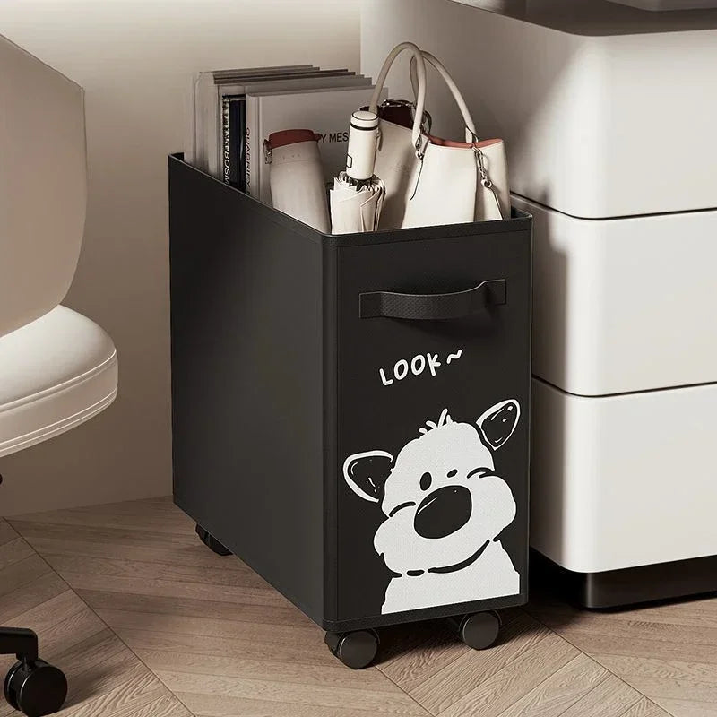 stationery organizer with wheels for office and school - vue 8 sur 9
