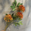 Set of 6 artificial onion balls for garden decoration