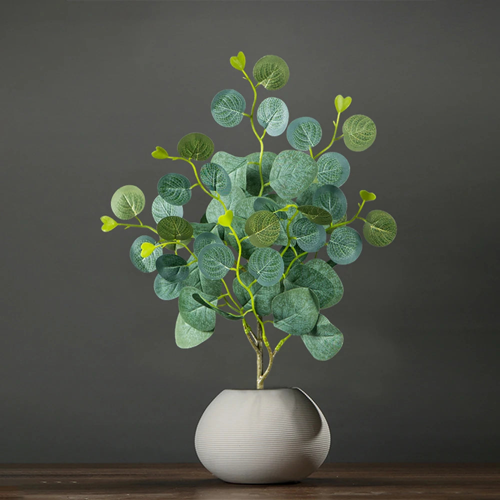 Artificial eucalyptus plants for indoor and outdoor decoration - vue 4 sur 9