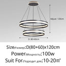 Modern Italian minimalist chandelier for a luxurious atmosphere
