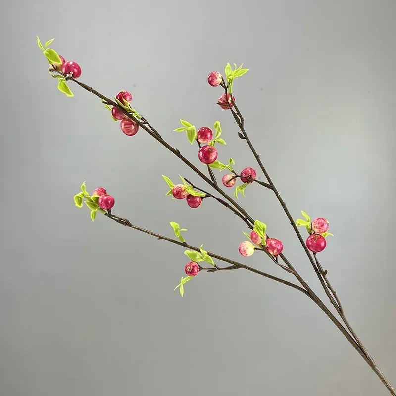 Artificial apple tree branches floral decoration for interiors