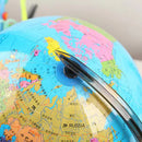 educational rotating world globe for students and children