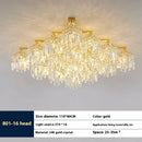 Luxury crystal lamp for elegant modern interiors