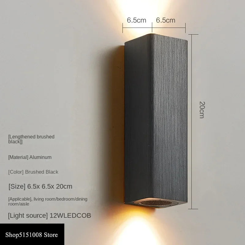 Modern indoor LED wall light - vue 11 sur 15