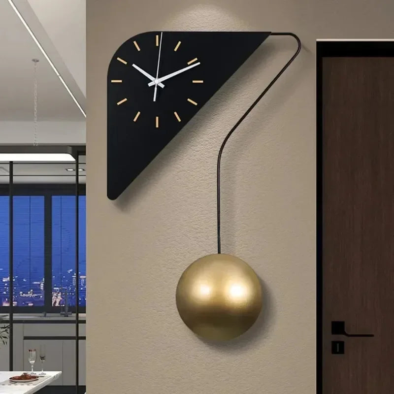 unique design quartz wall clock for home decor