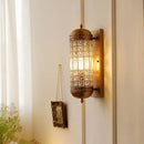 Vintage LED wall light for elegant interior