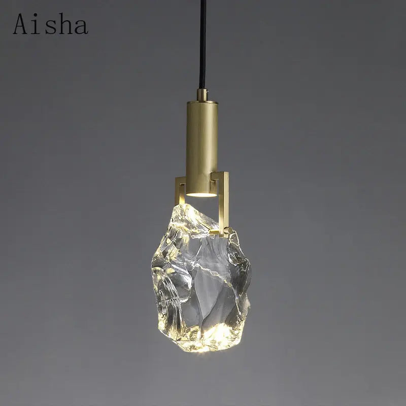 Luxury crystal pendant light for elegant interior décor