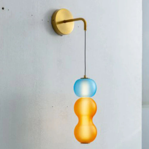 Creative LED wall light for personalised interior decoration - vue 5 sur 9