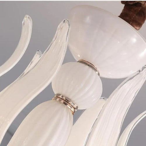 Chic nordic designer chandelier for modern and elegant lighting - vue 6 sur 8