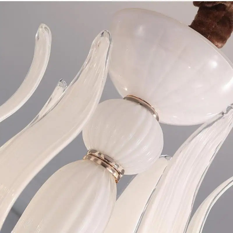 Chic nordic designer chandelier for modern and elegant lighting - vue 5 sur 8
