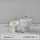 DIY decorative aromatherapy candlestick silicone mold