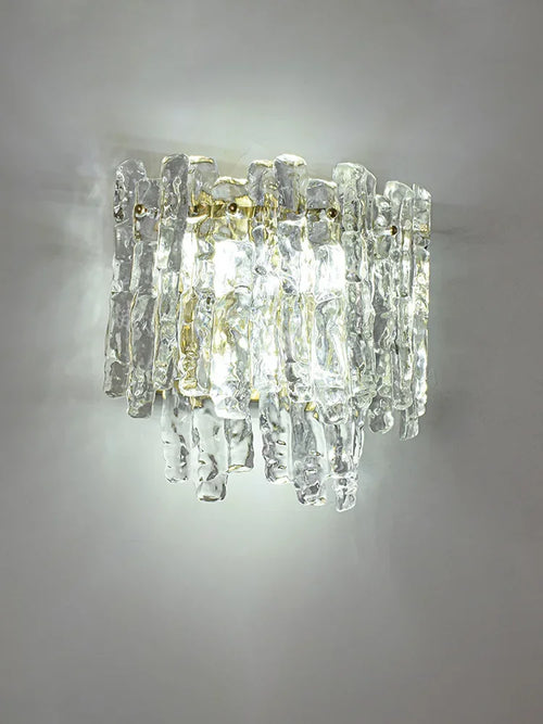 applique murale moderne vintage en cristal pour intérieur design - vue 5 sur 6
