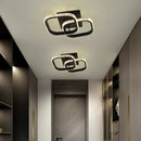 Modern LED chandelier for hallway, corridor and indoor spaces