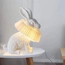 Adorable rabbit LED children's desk lamp