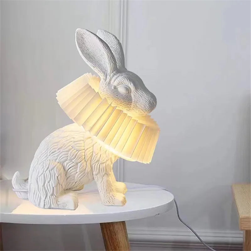 Adorable rabbit LED children's desk lamp - vue 6 sur 15