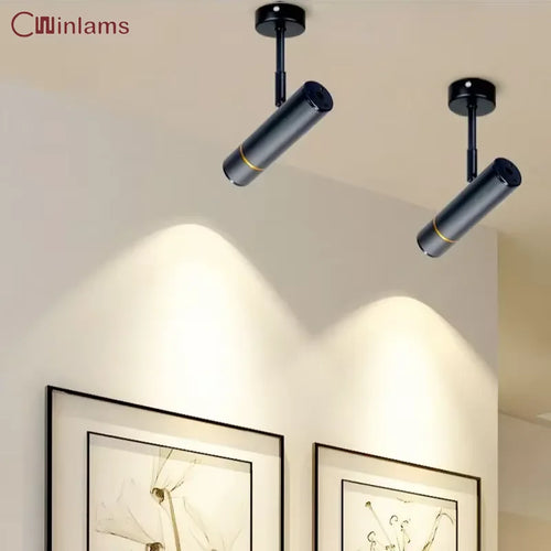 Nordic 360 degree rotating wall light for modern interior - vue 2 sur 8