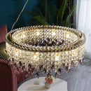 Luxury crystal chandelier pendant lamp bar lighting