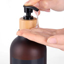 portable soap dispenser bottle with pump