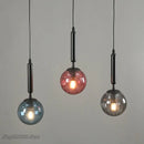 Modern glass pendant light for elegant interior decor
