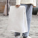foldable storage basket for dirty laundry with handle