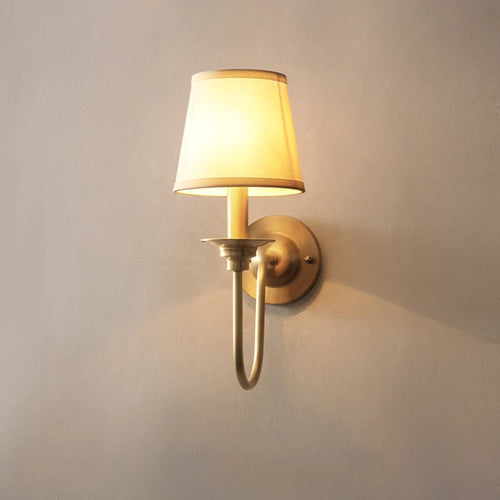 American style copper wall light with simple Nordic design