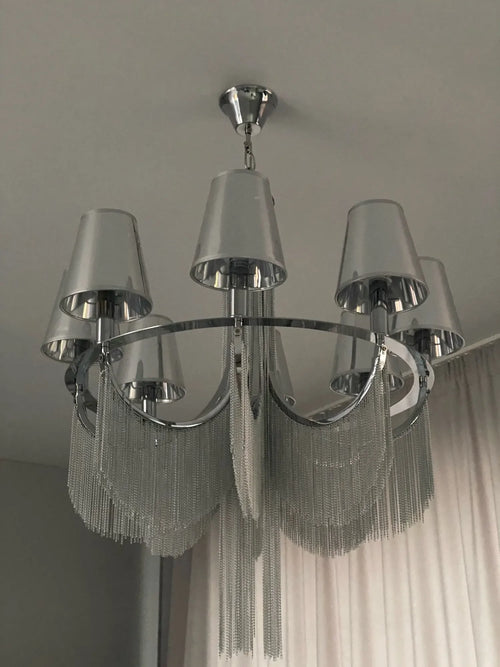 Luxury chandelier for weddings, entryways and elegant decor - vue 2 sur 15