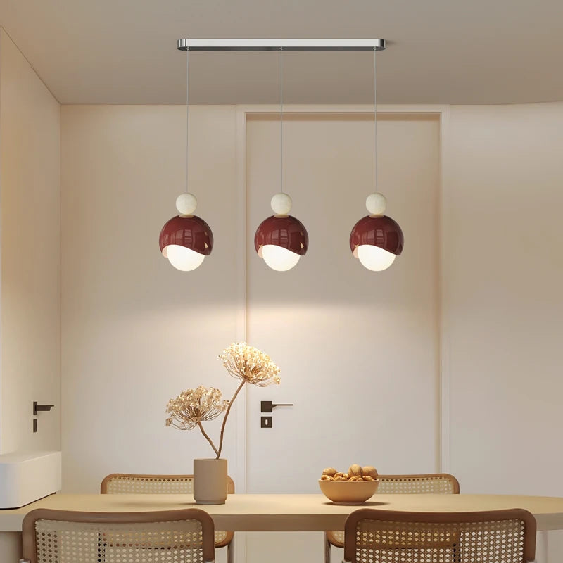 Wind chandelier with dimmable lighting for modern decor