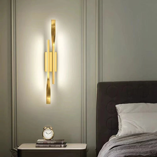 Modern minimalist LED indoor wall light - vue 4 sur 9