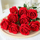Set of 100 artificial roses for wedding and party decoration