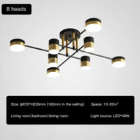Modern nordic LED chandelier for interior