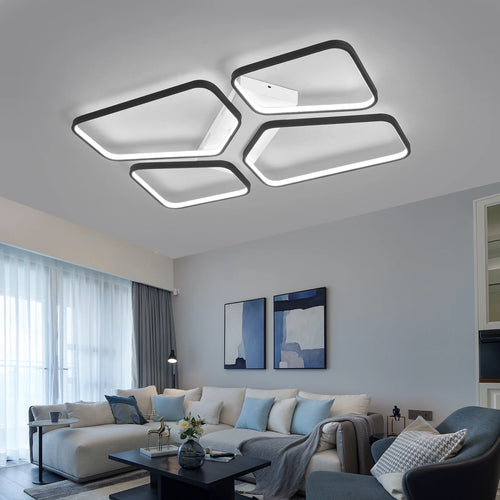 Modern LED ceiling light for stylish interiors - vue 5 sur 8