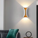 modern waterproof aluminum led wall light for outdoor decoration