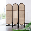 elegant rattan room divider for modern interior decoration