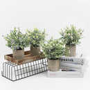 Potted artificial bonsai plants for indoor and outdoor decoration