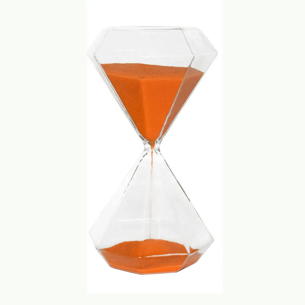 5-minute diamond hourglass, ideal for children, original decoration