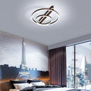 Simple circular acrylic LED ceiling light nordic style
