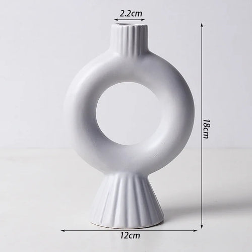 Nordic concrete candle holder for modern interior decor - vue 11 sur 14