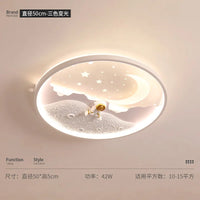 Decorative children's LED ceiling light for baby room
