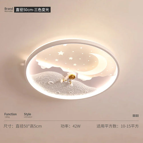 Decorative children's LED ceiling light for baby room