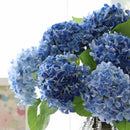 Silk artificial hydrangea bouquet for weddings and festive decorations