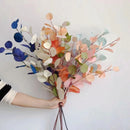 Artificial eucalyptus branch for wedding, garden and party decoration