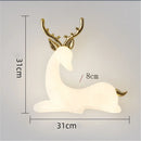 Decorative nordic metal wall light for baby's room