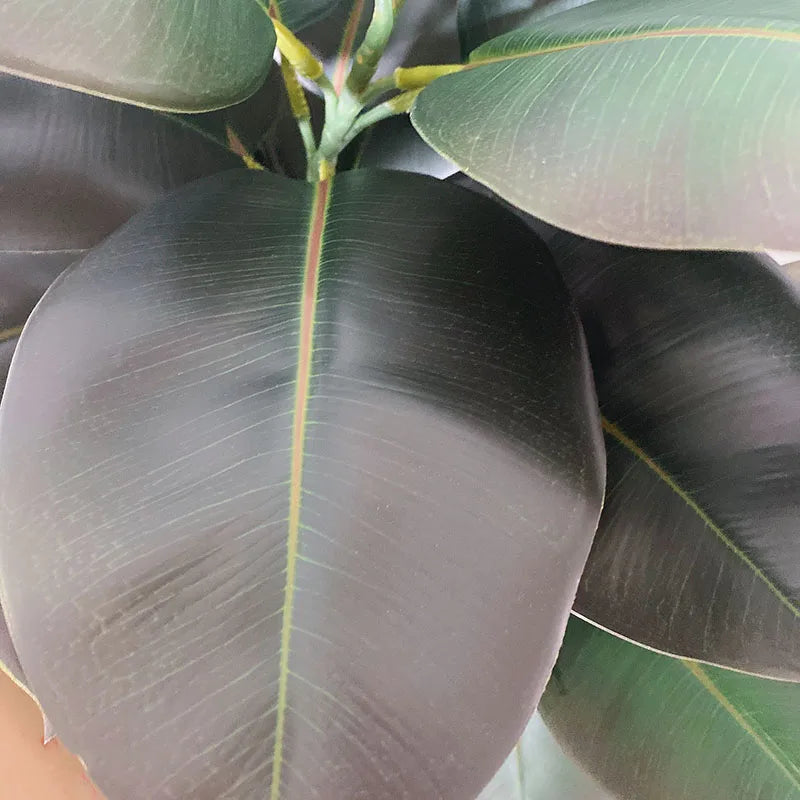 Artificial tropical ficus branches for indoor and outdoor decoration - vue 5 sur 10