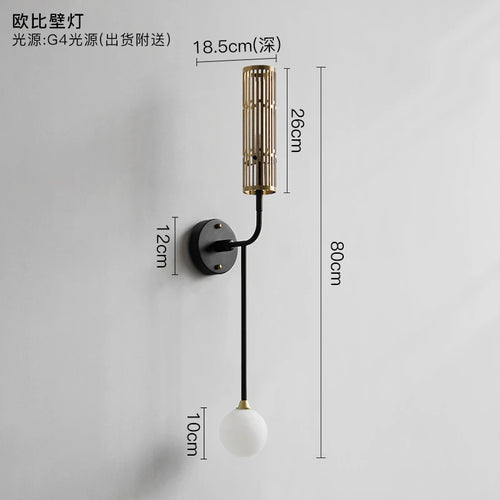 modern led wall light creative design for interior decoration