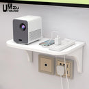 floating shelf for router and wall storage accessories
