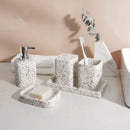 natural stone soap dispenser for decorative bathroom